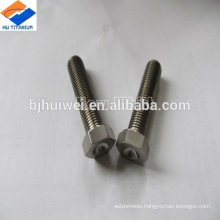 DIN931 grade 12.9 Ti6AL4V hex socket head bolt